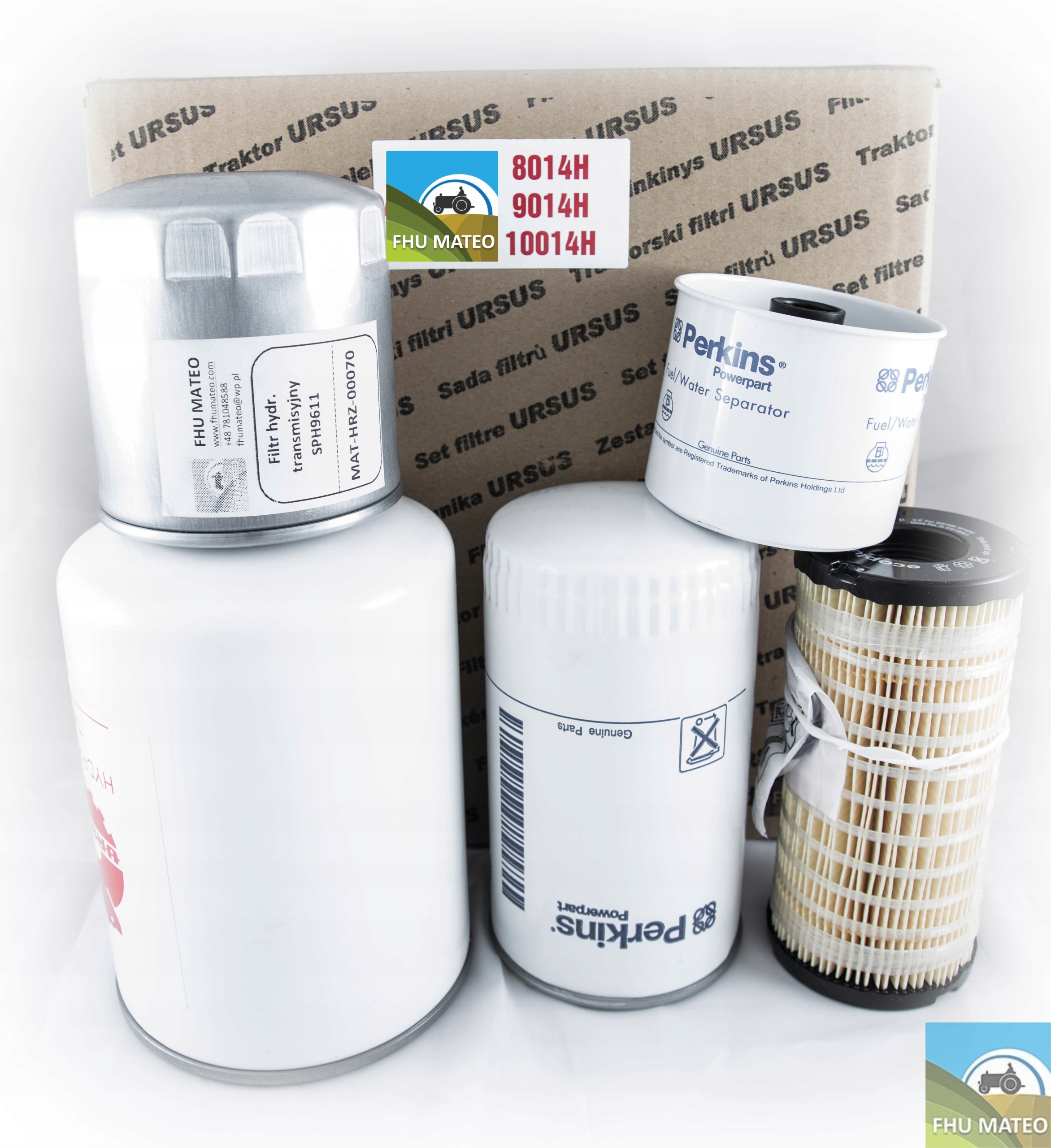 26560201 - Набір фільтрів Ursus Polmot 8014h, 9014H, 10014H
