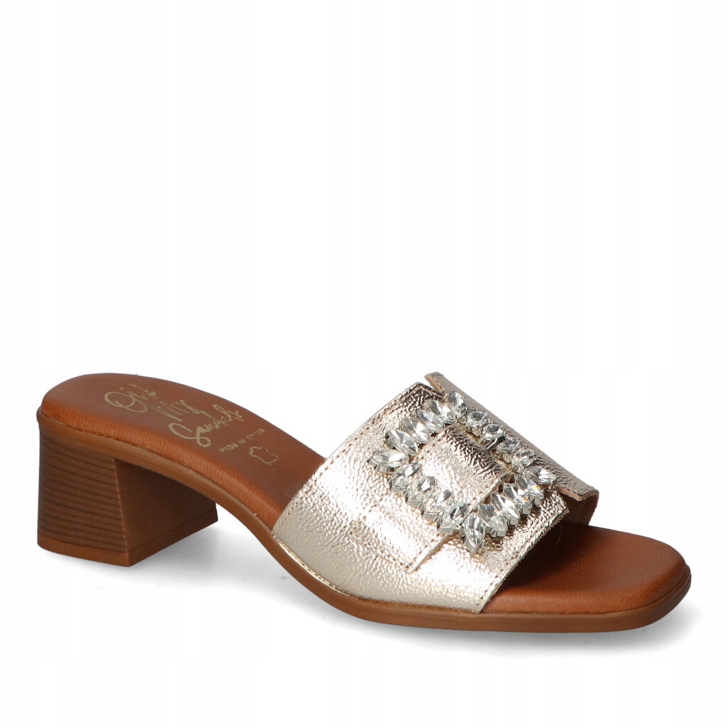 Nazouváky Oh My Sandals 5353/15483 Šampaňské lico 37