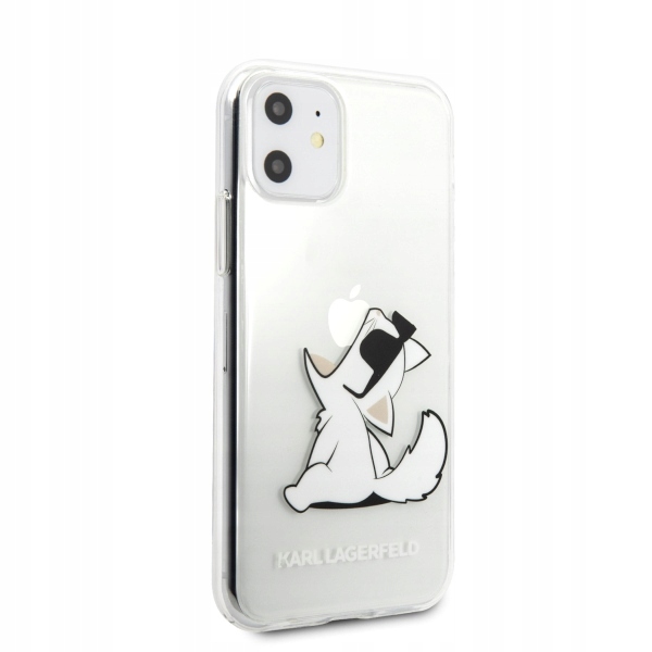 

Etui Karl Lagerfeld Choupette Kot tył do iPhone 11