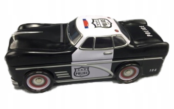 Puszka METALOWA Pudełko Retro POLICJA 30cm