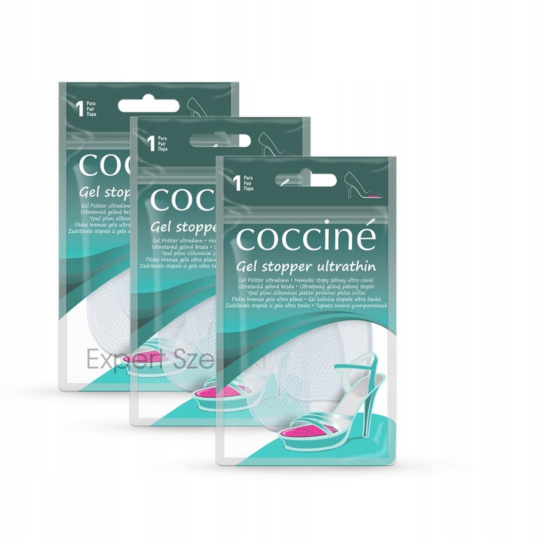 

Coccine Zestaw 3X Żelowe Hamulce Stopy Ultracienk