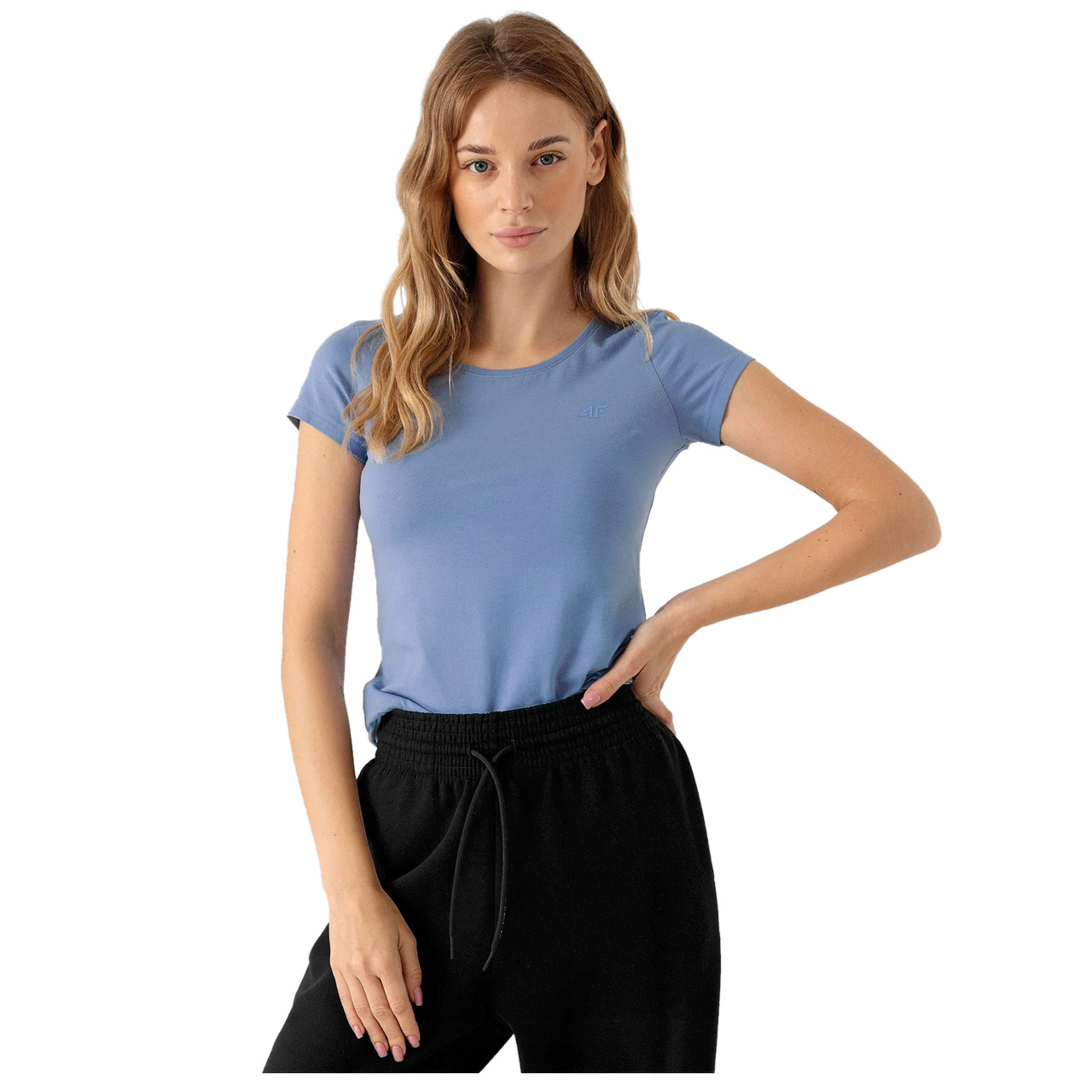KOSZULKA DAMSKA T-SHIRT 4F TSD350 XL DENIM Model TSD350
