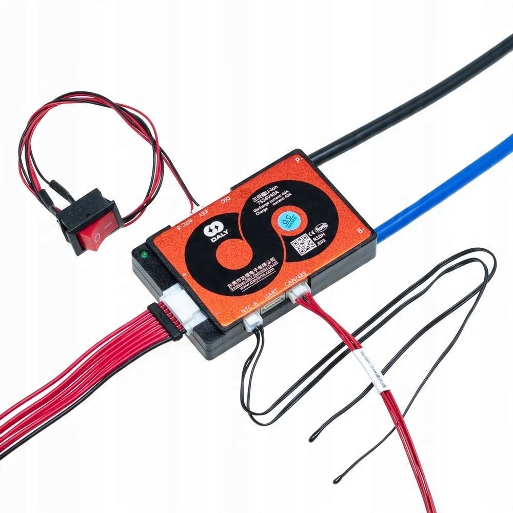 Modul Smart Bms 7S 40A Li-Ion Balanser-H Bt, WiFi