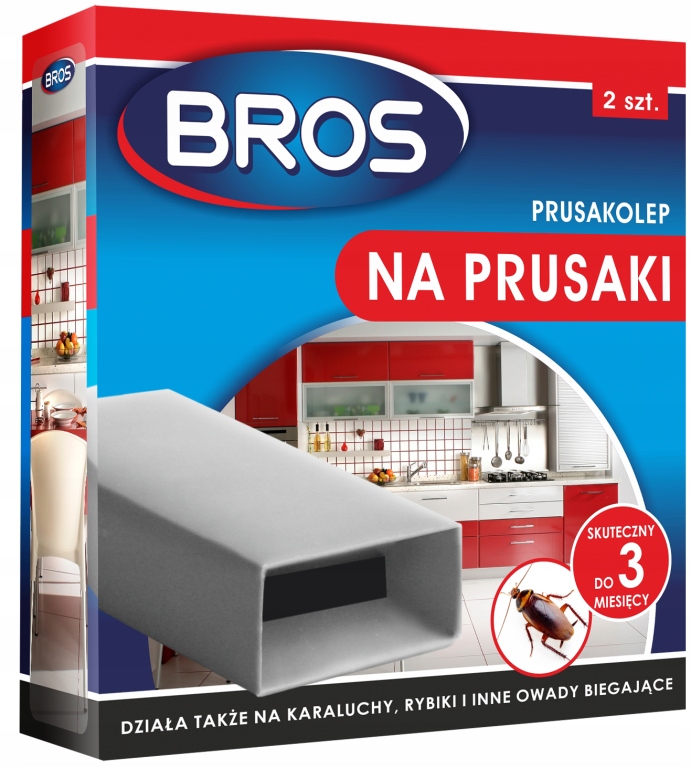 

Prusakolep karaluchy prusaki rybiki Bros 2 szt