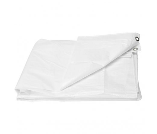 Plachta 6,95 x 11,9 m biela 90 g/m2 pokrývka