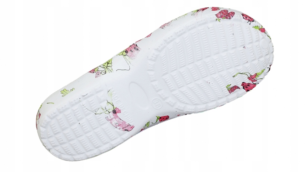 KLAPKI DAMSKIE PLAŻOWE BASENOWE LACZKI PIANKOWE Rozmiar 38