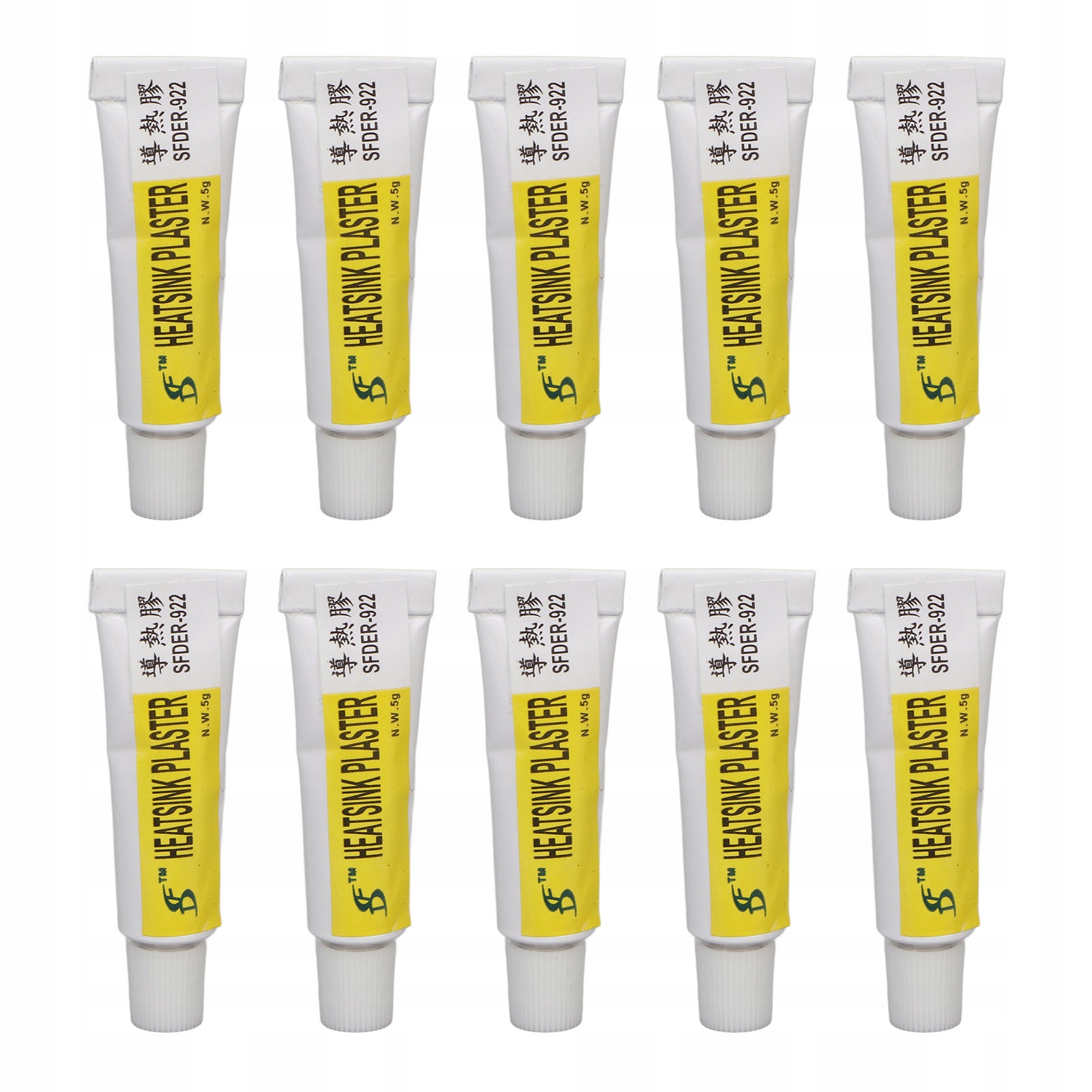 10 SZT.PASTA TERMOPRZEWODZACA DO RADIATORÓW 5G