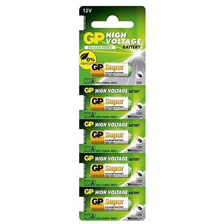 

Baterie do pilota do bramy A23 23A MN21 – 12V