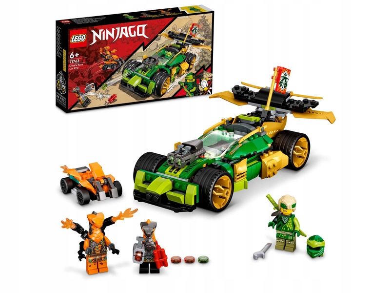 

Lego Ninjago Samochód wyścigowy Lloyda Evo 71763