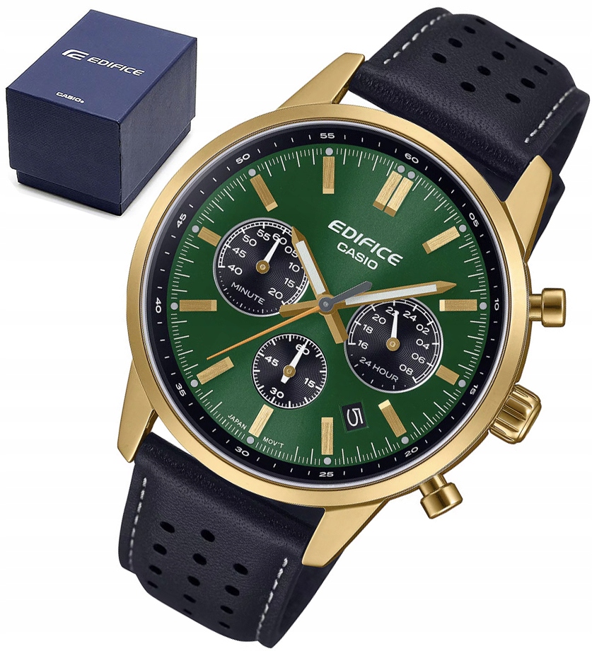 Pánské Hodinky Casio Edifice EFR-575CL-3AEF 100M Módní Stopka Krabička