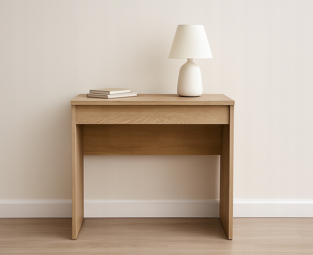 Počítačový stůl s zásuvkou/toaletní stolek 80 x 50 x 77 cm dub sonoma