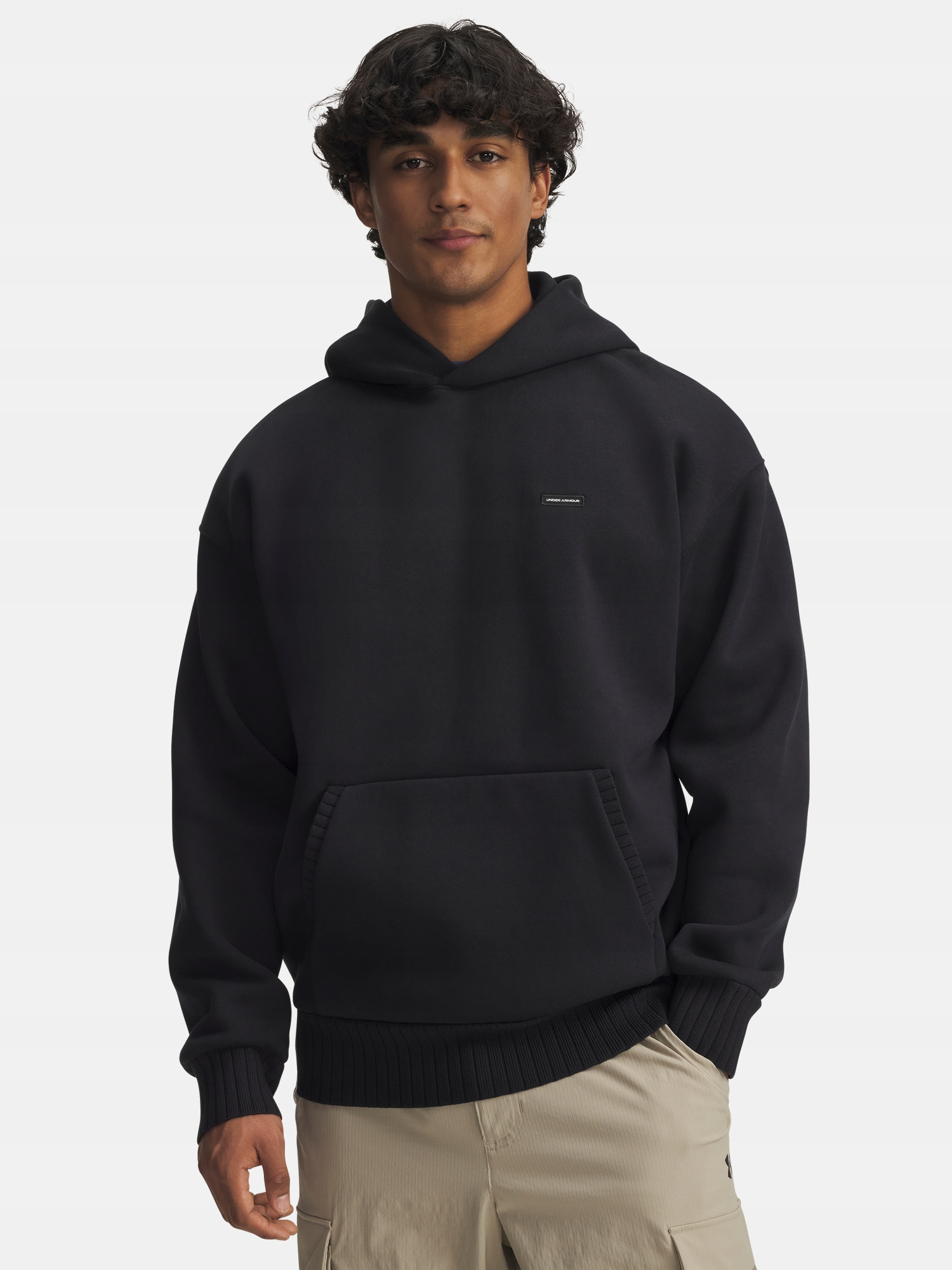 Under Armour Pánská mikina Under Armour Ua Icon Heavy Rib Hdy-BLK