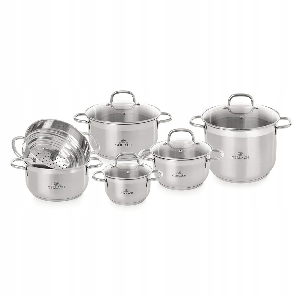 GERLACH SENDO ZESTAW GARNKÓW 11 EL. STAL NIERDZEWNA