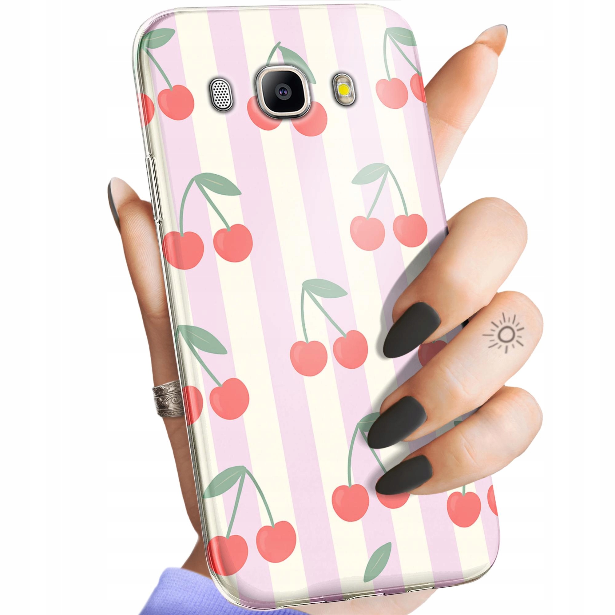 Etui Do Samsung J5 2017 J530 Wiśnie Wiśnia Owoce Obudowa Pokrowiec
