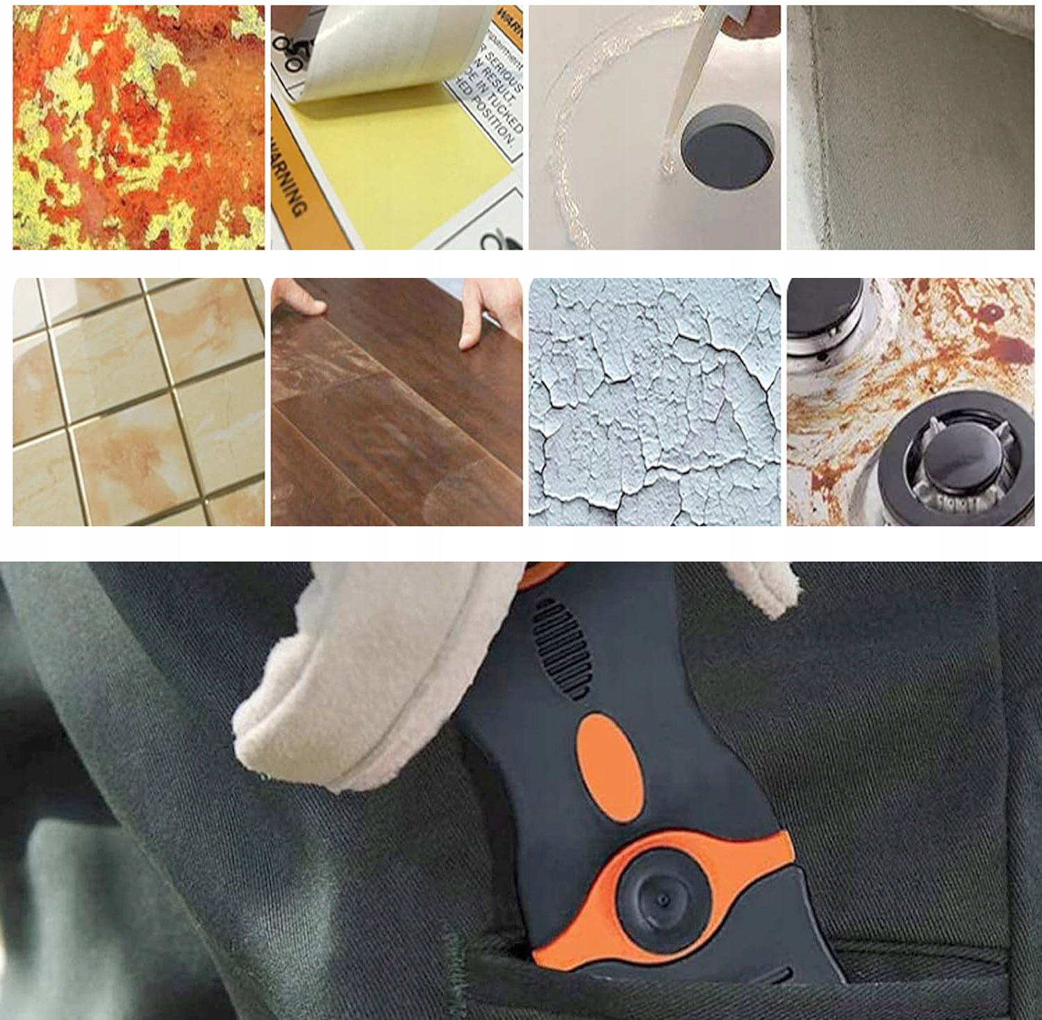 SKROBAK SKROBACZKA PŁYT INDUKCYJNYCH KUCHENKI Rodzaj skrobak