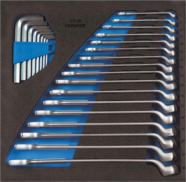 Nástrojový modul CT2/3 – plocho-očkové kľúče