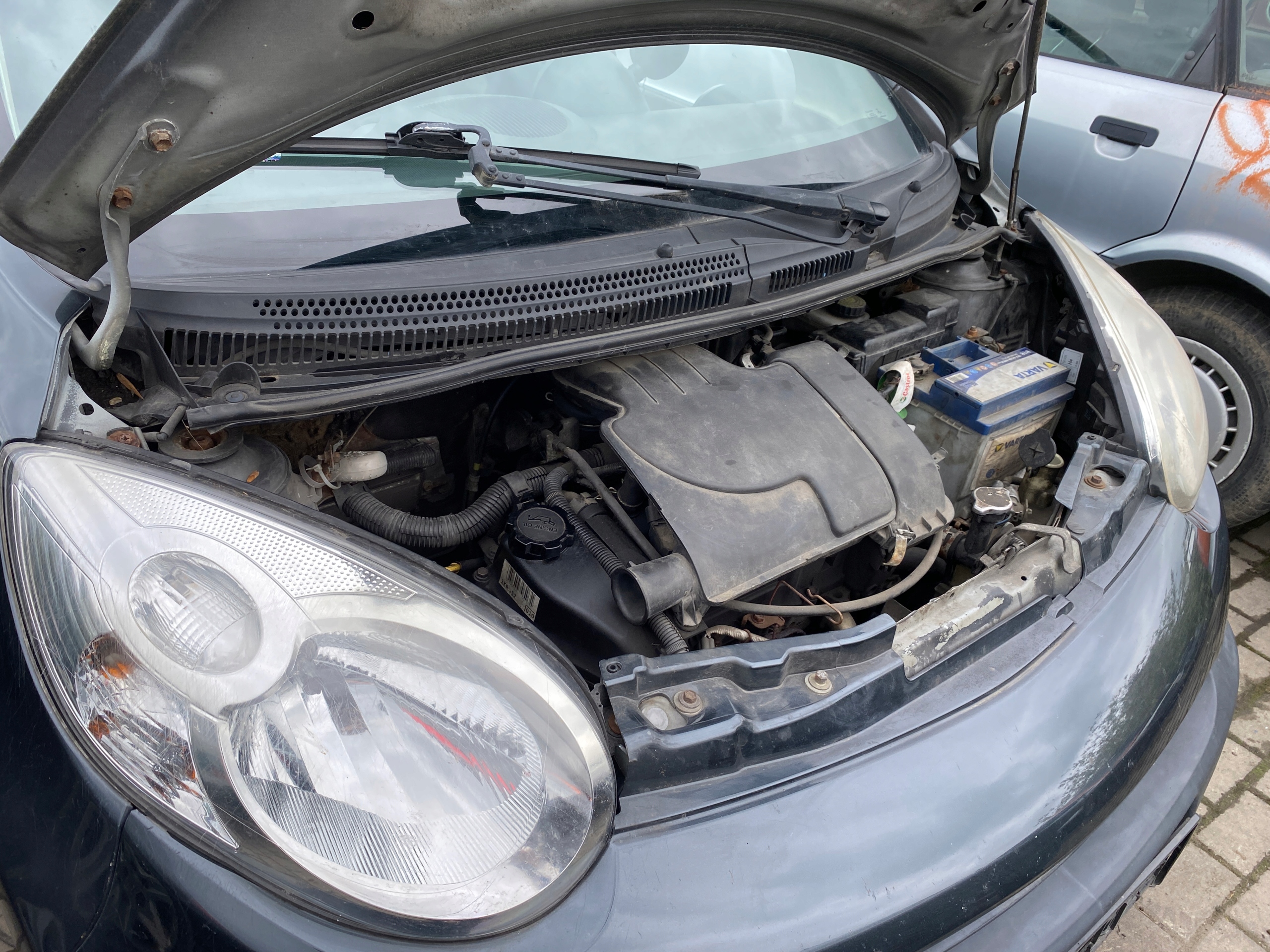 engine 1.0 CFB 1KR-B52 247624 km przebieg Citroen C1 05-14