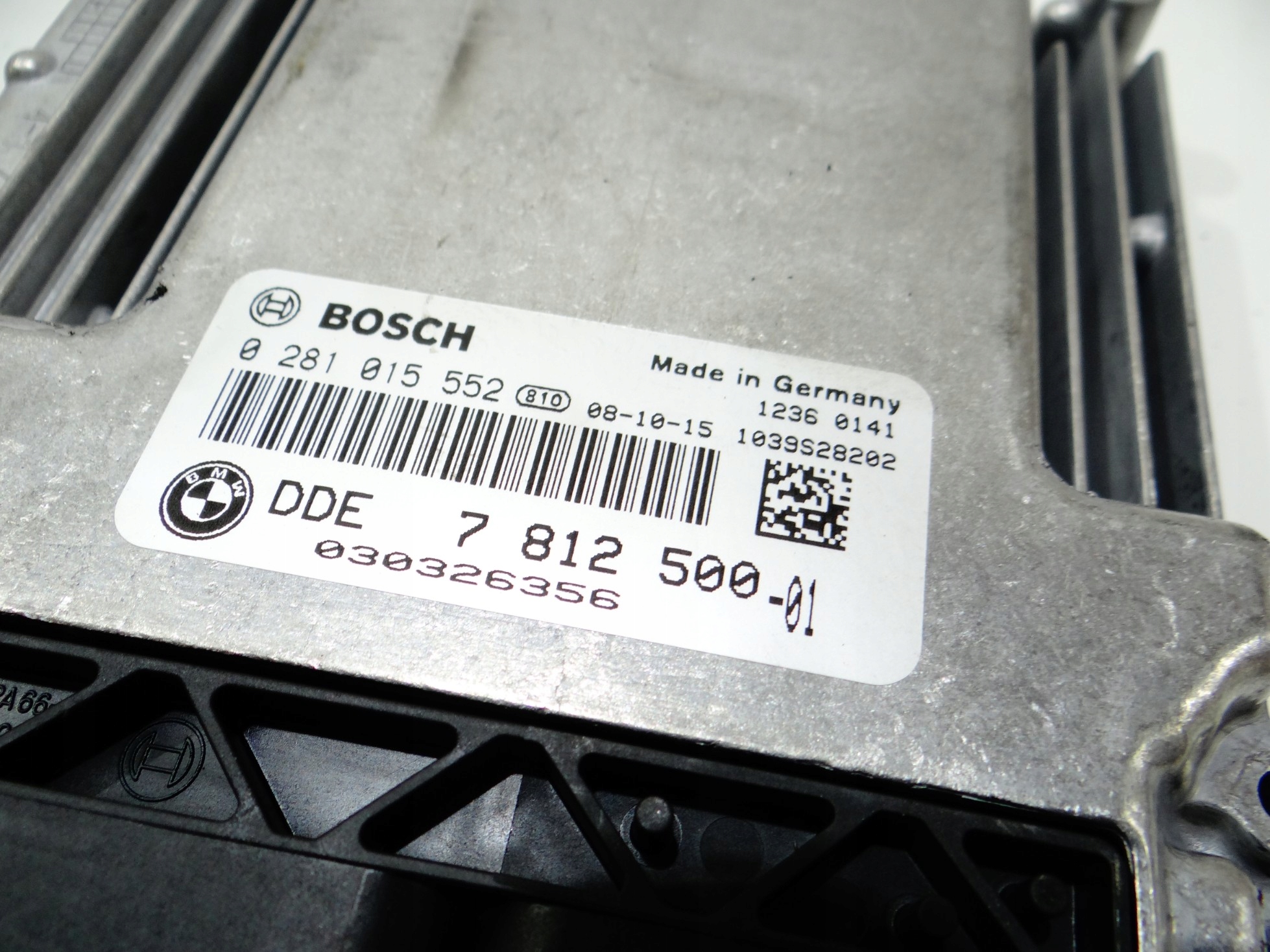 control unit computer of the engine BMW E60 E61 LCI N47D20A 7812500