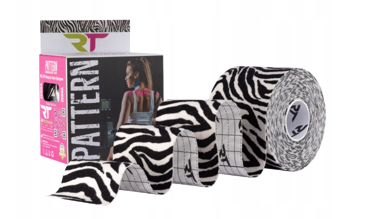 

Tejpy Rea Tape taśma kinesiology Plastry zebra