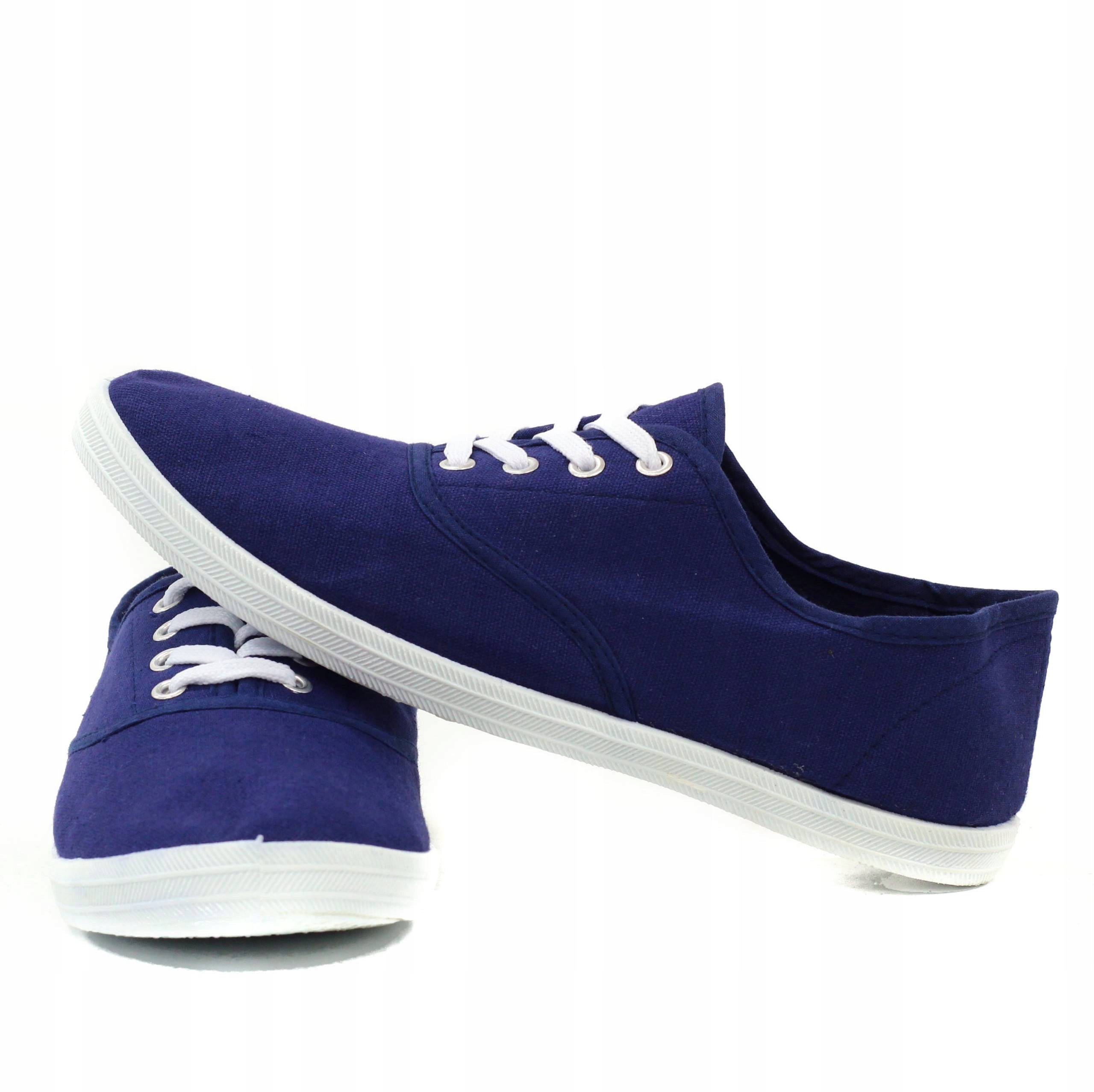 TRAMPKI TENISÓWKI WSUWANE BUTY DAMSKIE SPORTOWE Wzór dominujący bez wzoru