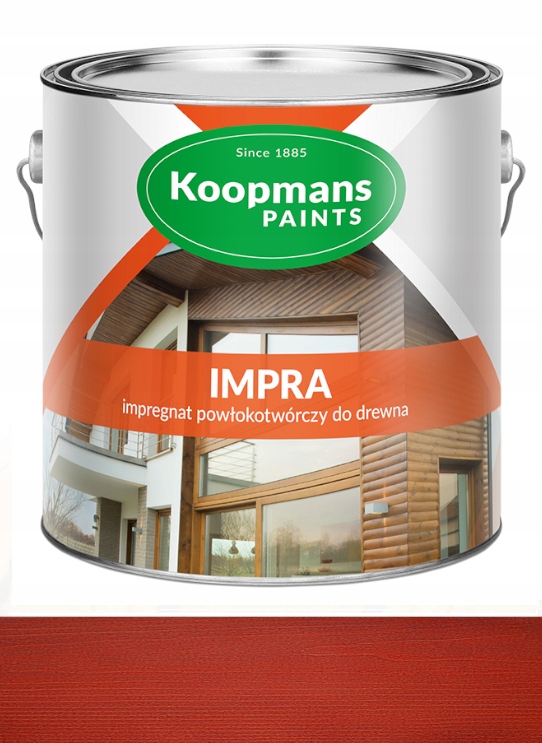 Koopmans Impra Impregnát na dřevo 2,5L 110 Mahagon