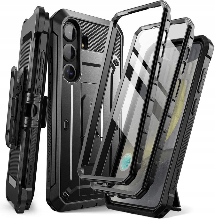 Pouzdro pro Galaxy S25, Supcase Ub Pro, silné, hybridní, pevné, ochranné