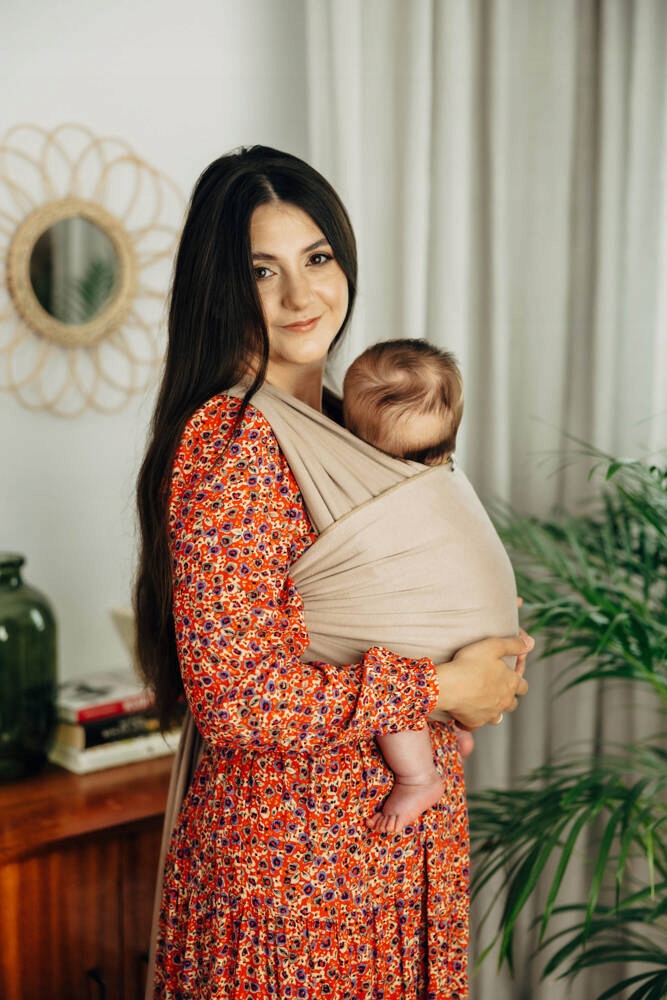 Chusta elastyczna LennyLamb - Nude Beige (5 m.) Kod producenta 5907557782029