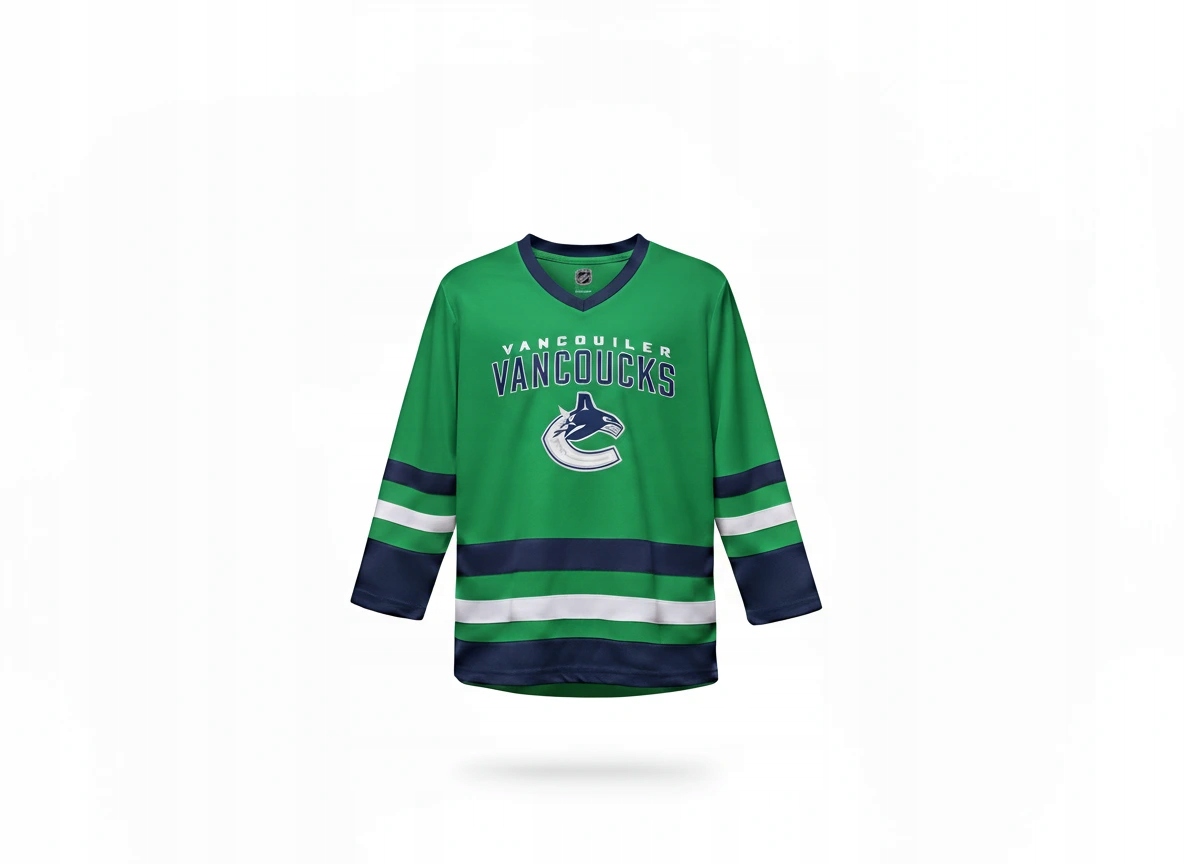 Dětský dres Vancouver Canucks Nhl Fashion Hockey Jersey Velikost: Dětské L