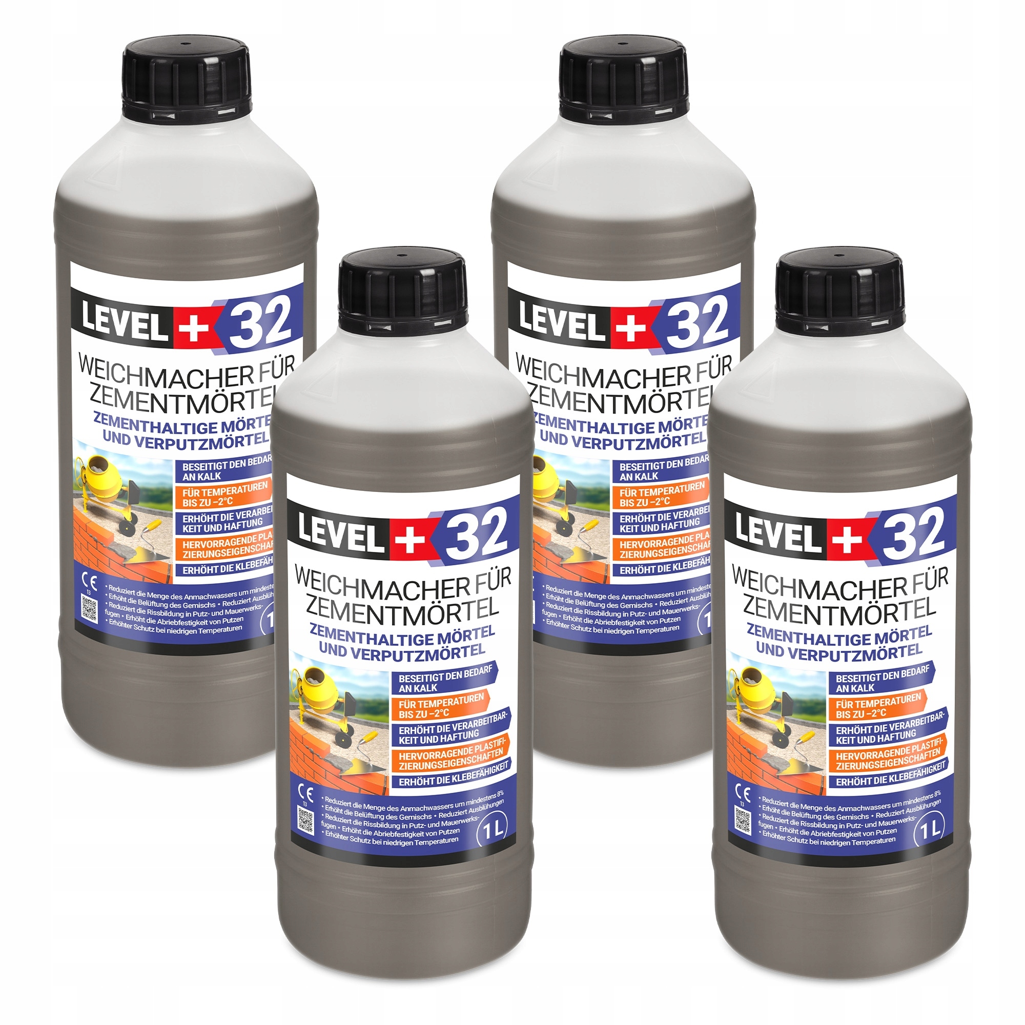Plastifikátor do cementových malt 4L Level+33, (4251659216762) • Ceny ...