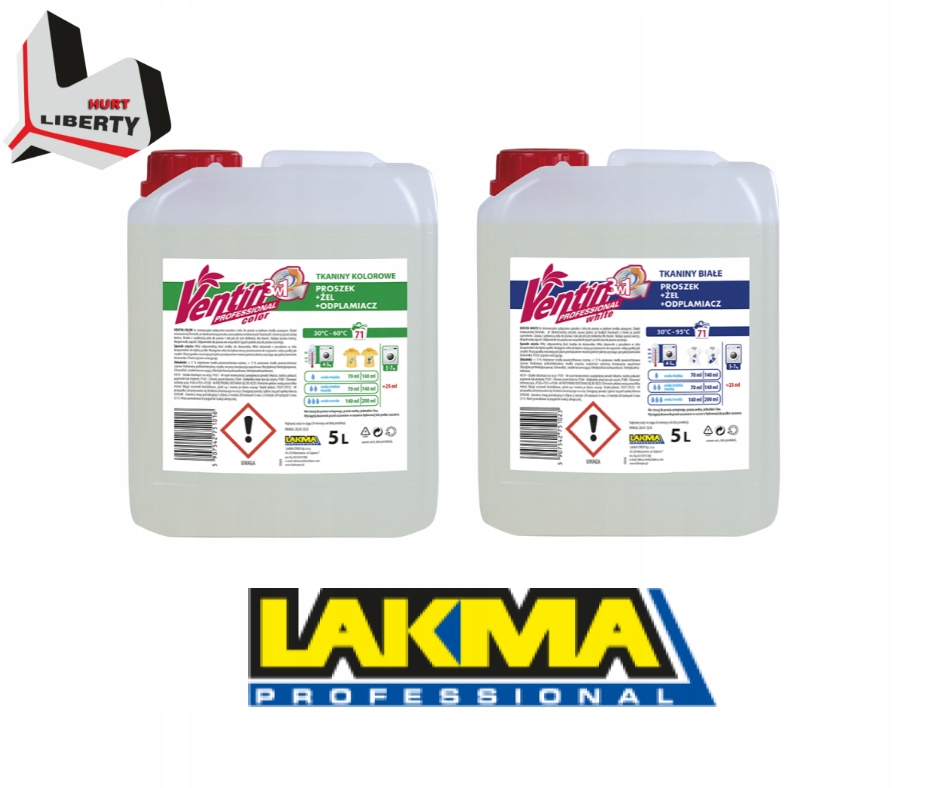 Levně Sada tekutin Ventin 5L white, color 2ks