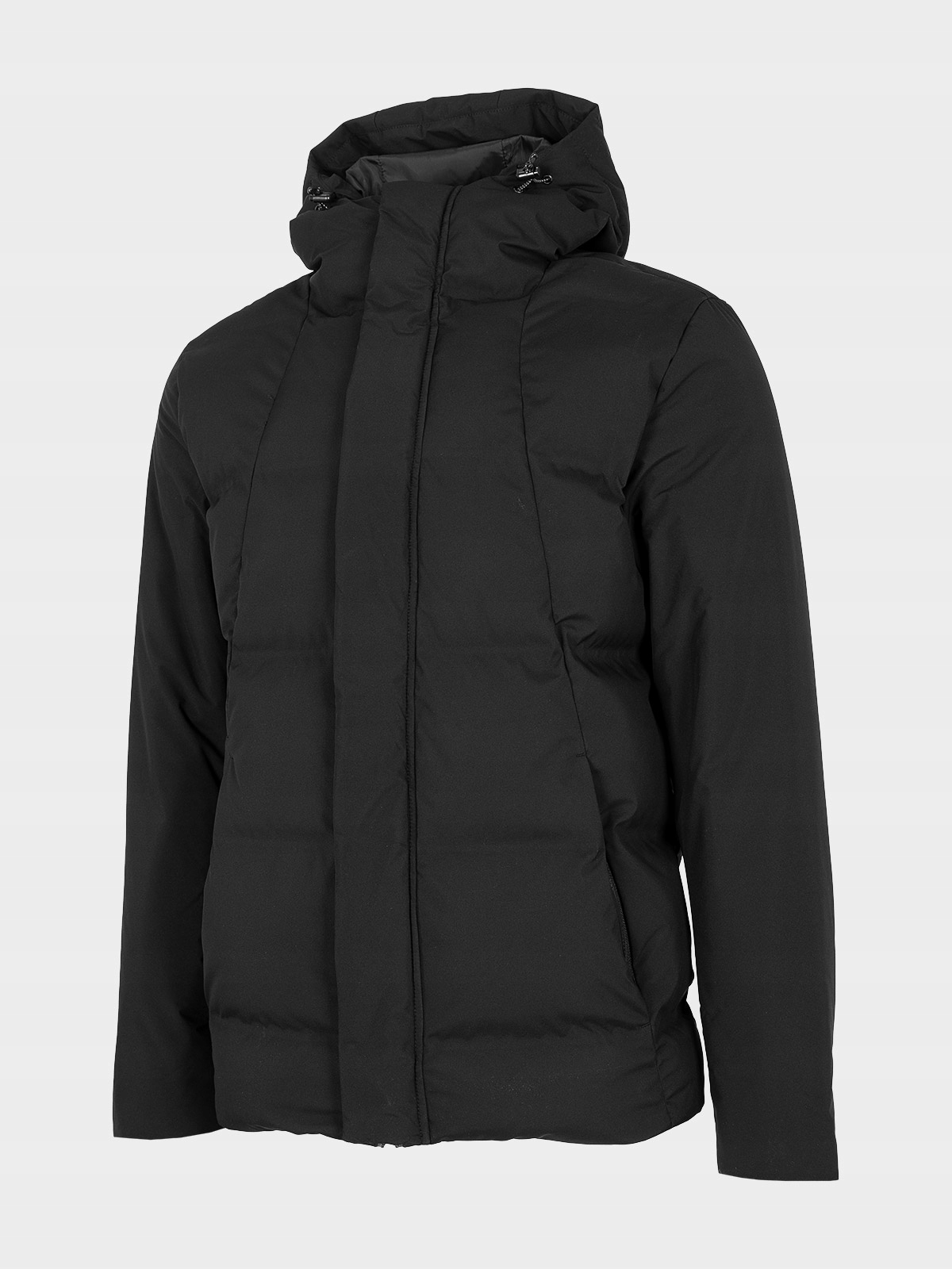 Pánská péřová bunda 4F s kapucí H4Z22-KUMP007 Velikost XL