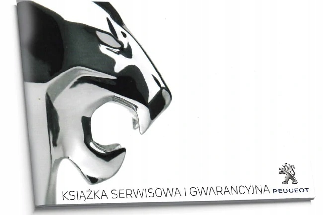Peugeot Polská servisní kniha 2019-2021