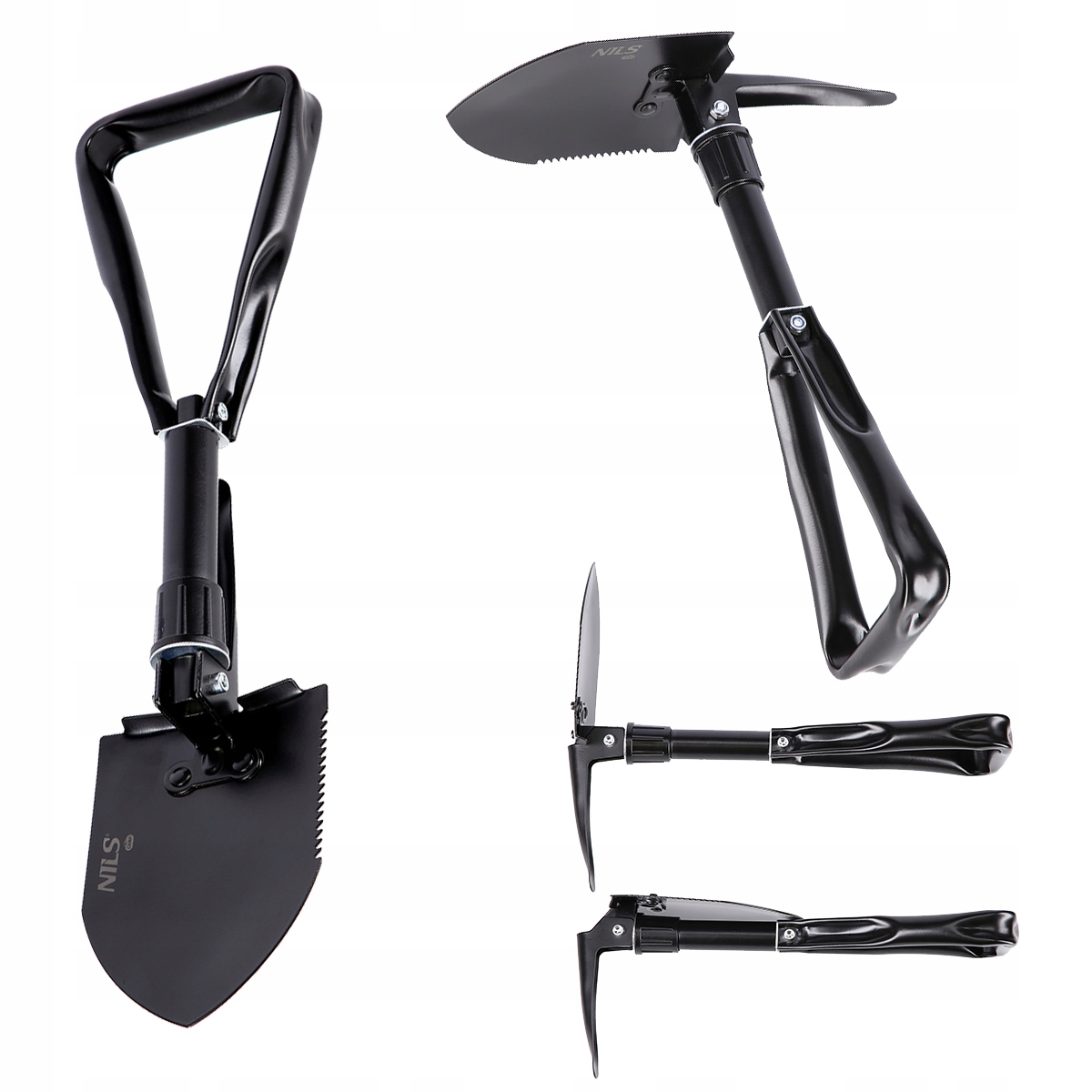 Saperka Stalowa Kompaktowa Solidna Wielofunkcyjna Terenowa Składana Stan opakowania oryginalne