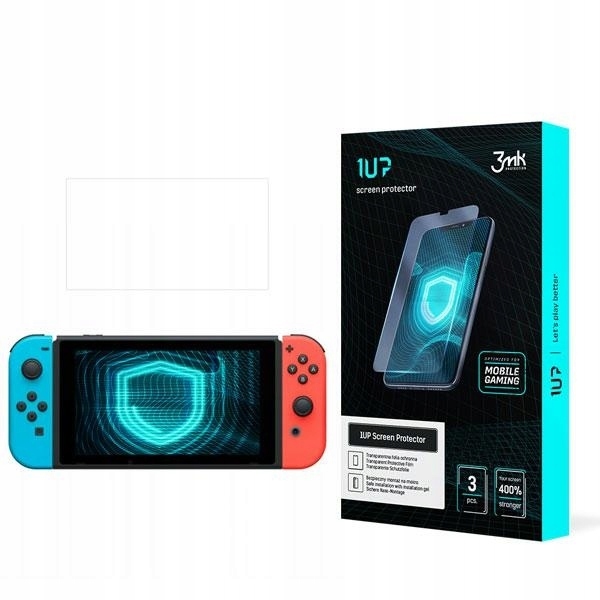 [3szt.] Folia Dla Graczy 3mk 1UP Gaming na ekran do Nintendo Switch