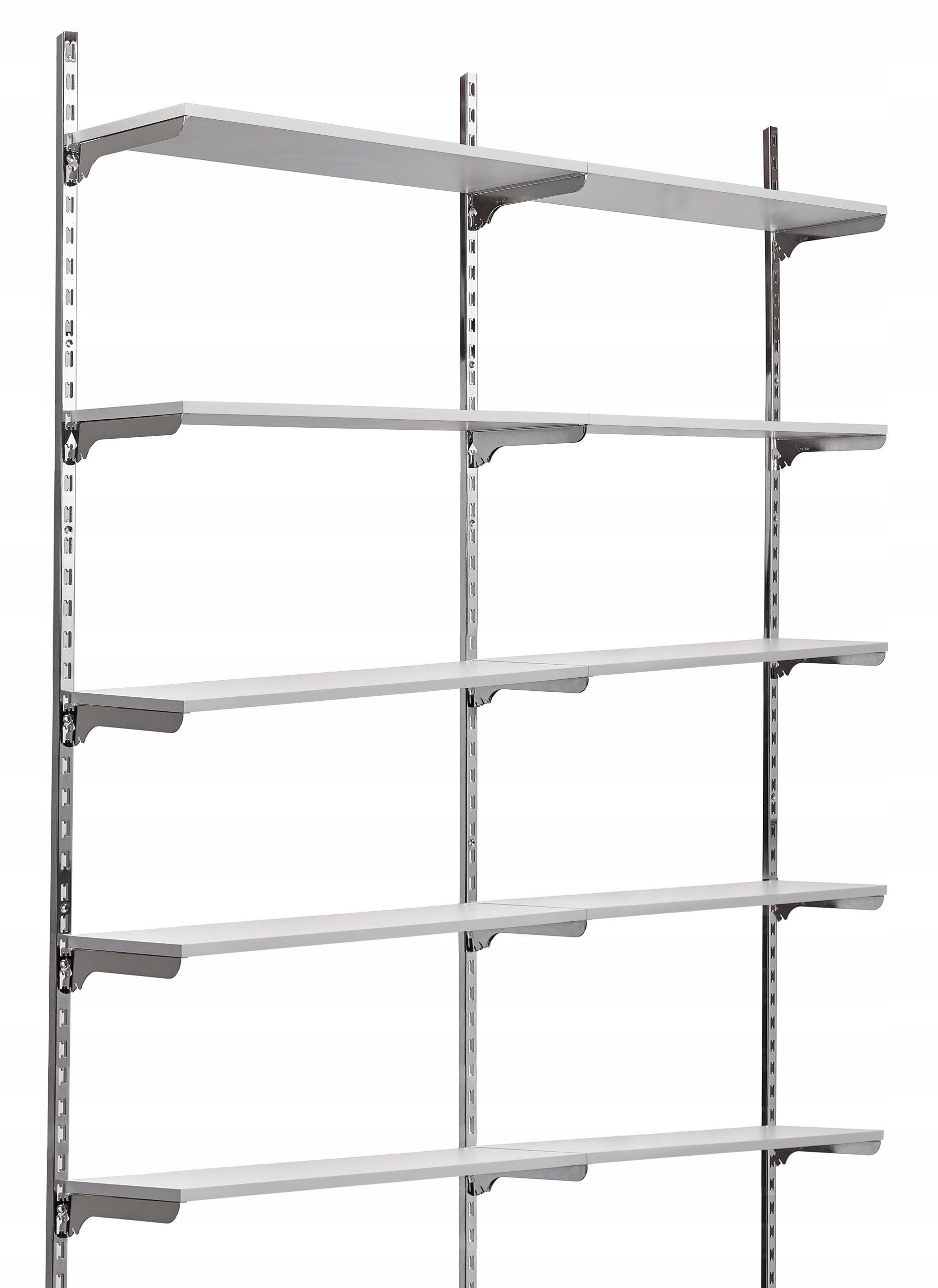 GARDEROBA DWUMODUŁOWA Best-line 200x240 CHROM