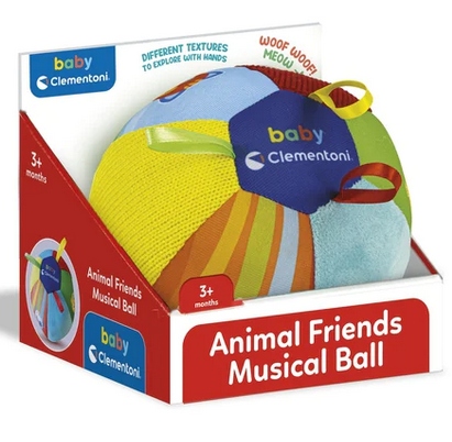 CLE BABY muzyczna piłka Clementoni 174751 Efekty dźwiękowe