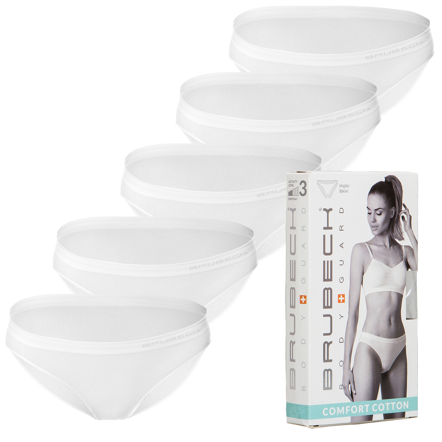 

Zestaw Bikini 5szt Brubeck Comfort Cotton S BG02