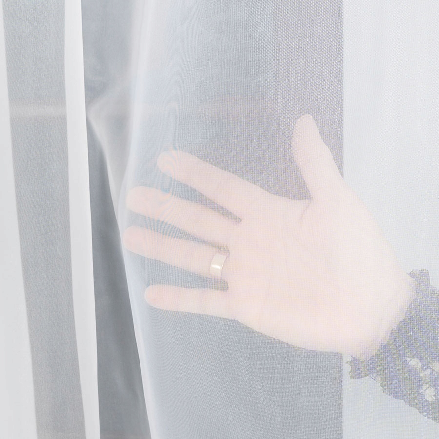 FIRANKA WOAL ZASŁONY PRZELOTKI TAŚMA 140x250cm Materiał woal