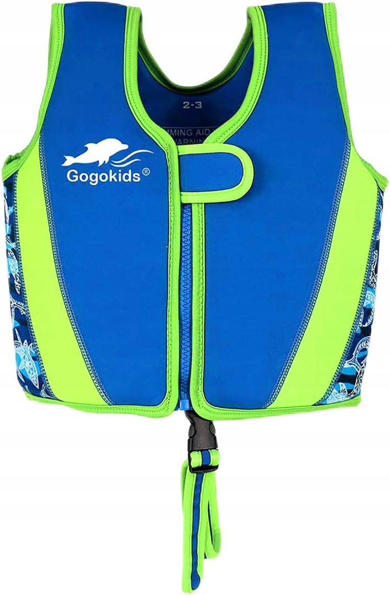 Neoprenová Vesta Pro Výuku Plavání Pro Děti UV50+ Modrá
