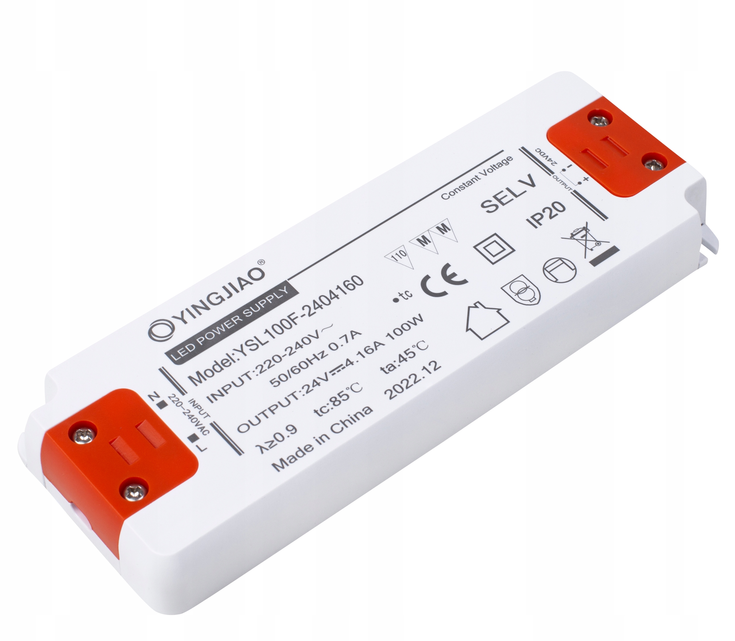 Napájecí zdroj pro Led osvětlení 24V 4,16A 100W nábytkový