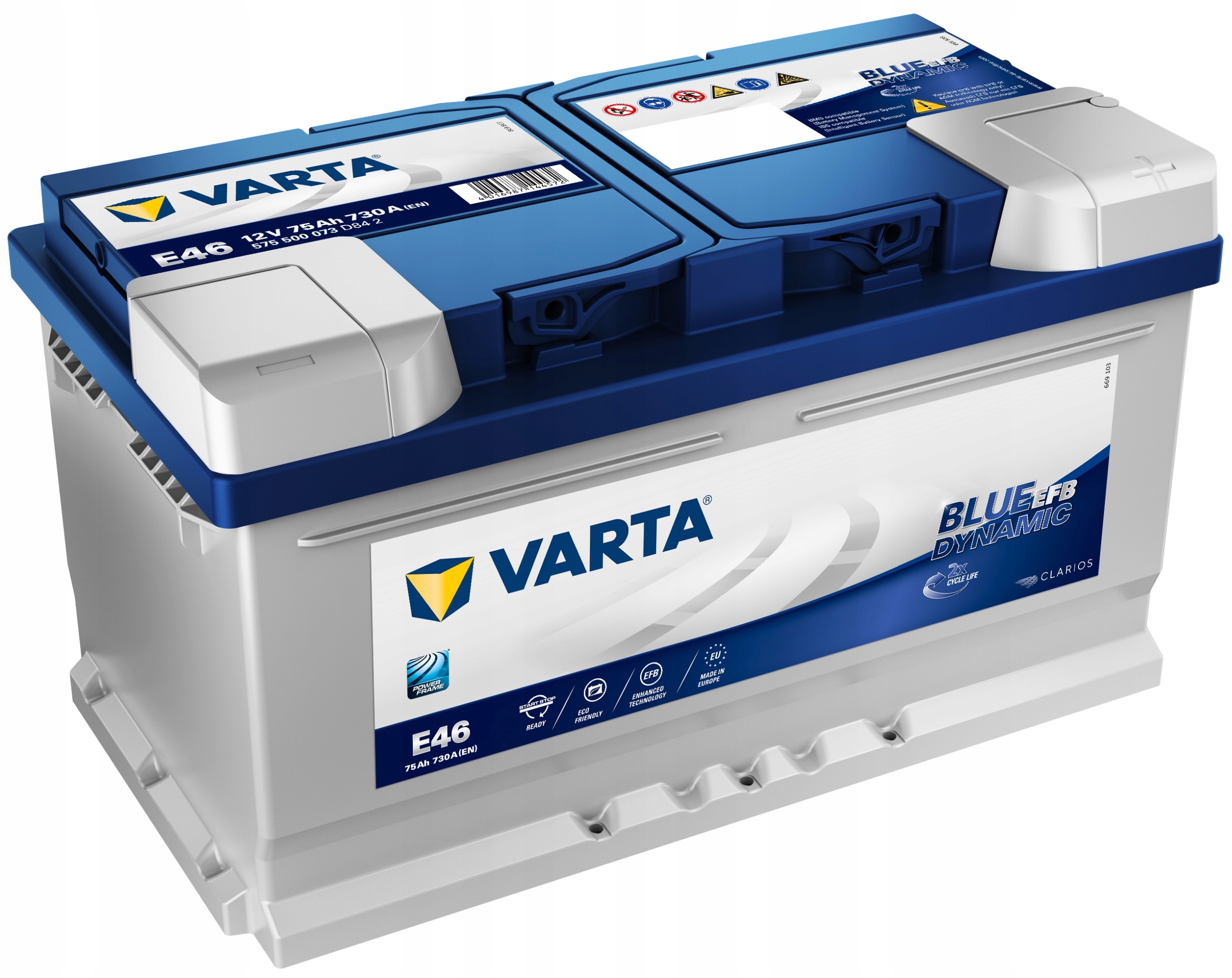 Battery Varta C30 54Ah Varta From 40Ah to 60Ah
