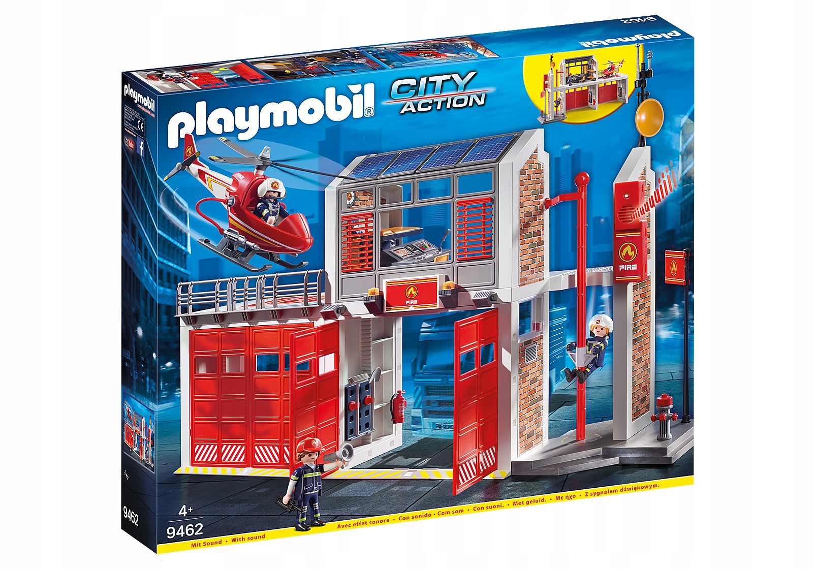 

Playmobil 9462 Duża remiza strażacka