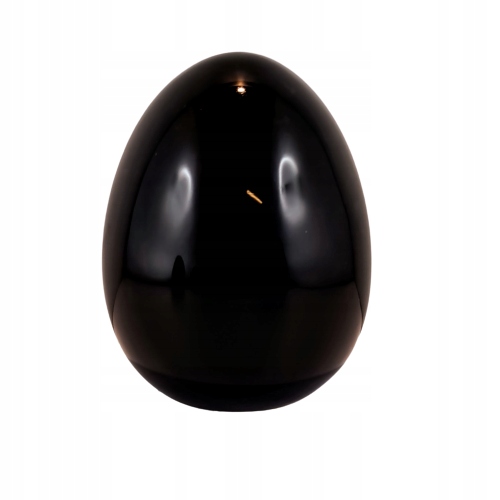 

Jajo Jajko Ceramiczne Czarne Średnie H13CM