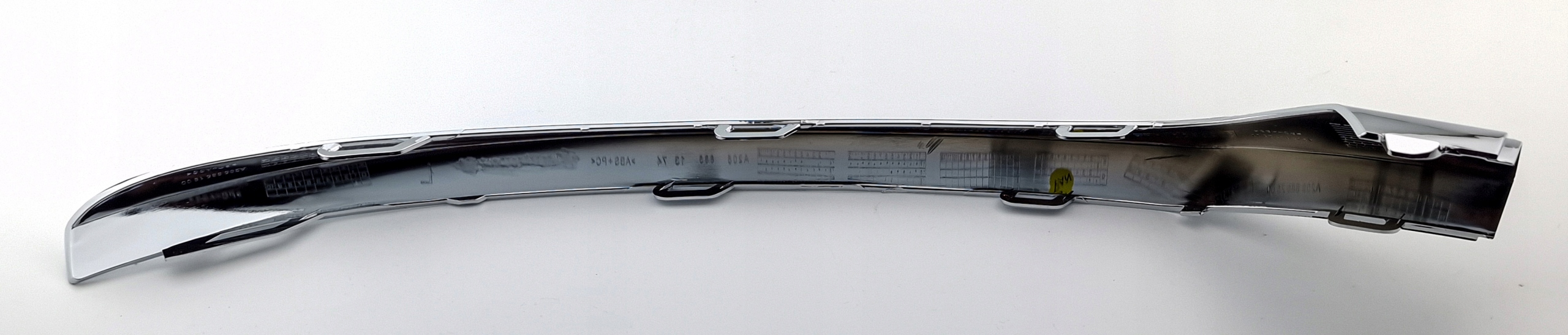 LISTWA OZDOBNA CHROMOWANA SZPROS ZDERZAKA MERCEDES W205 AMG BOCZNA LEWA Producent części KAMEX