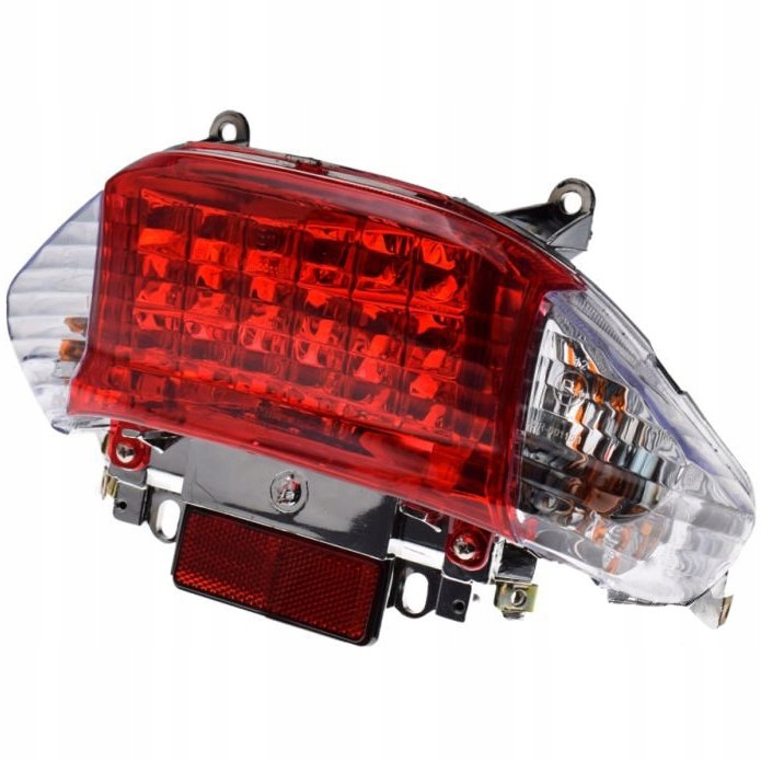 Lampa Tylna Tył Skuter 4T GY6 biały kierunkowskaz