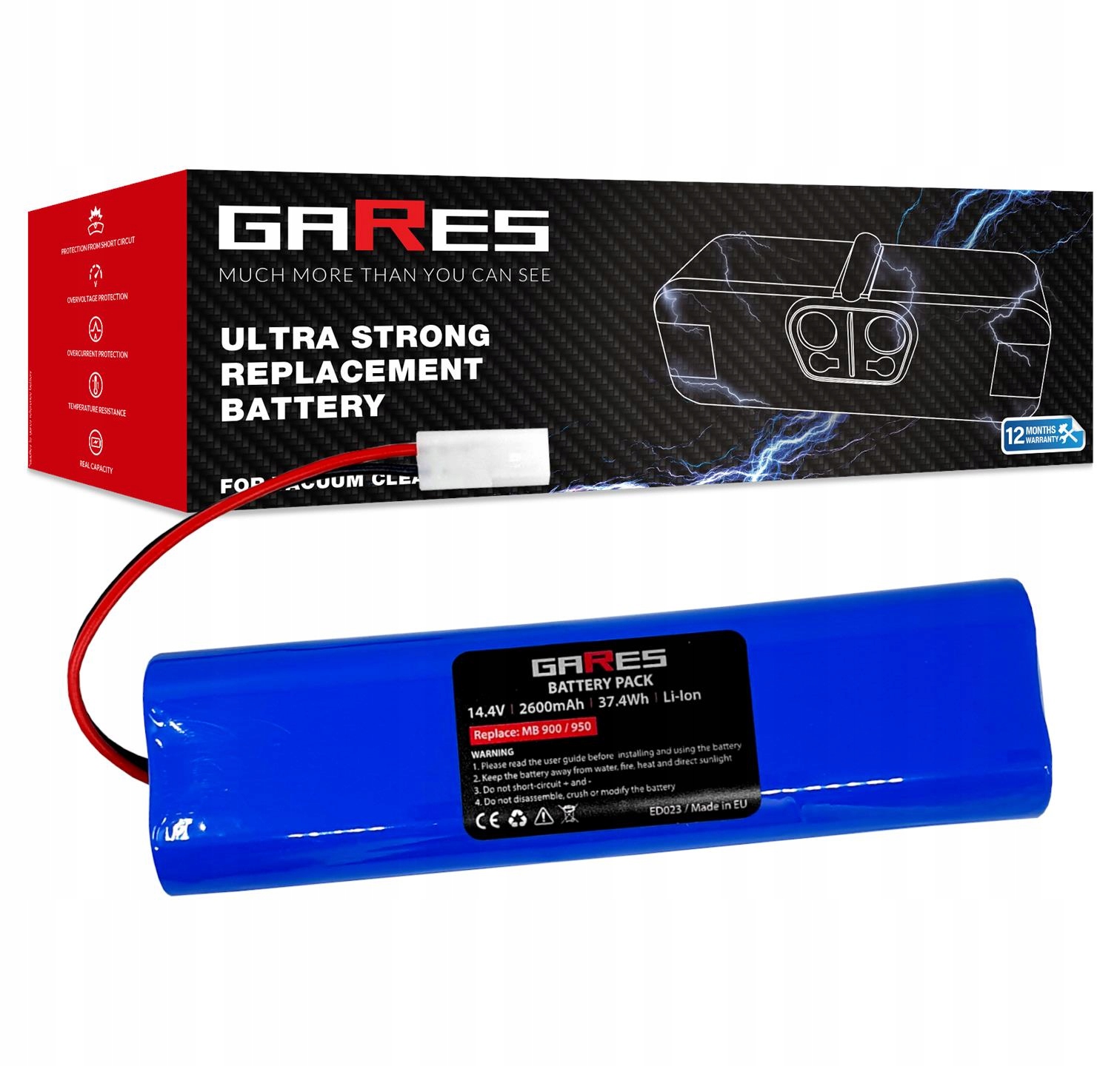 Baterie Akumulátor pro Rowenta X-plorer Série 75 75S+ 75S 75 95 14,4V 2,6Ah