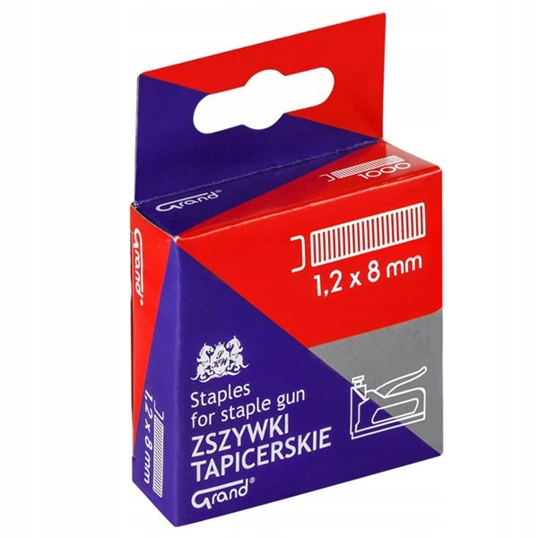 

Tapicerskie Zszywki Do Zszywacza Takera 1,2x8mm