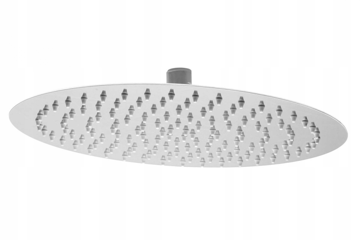 Sprchová hlavica oceľová okrúhla 250 mm biela