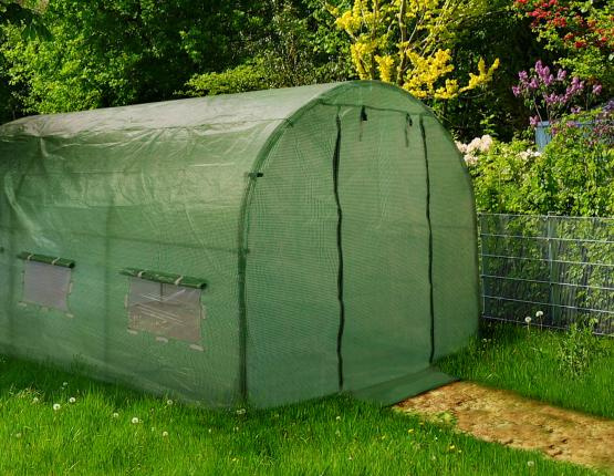 TUNEL OGRODOWY FOLIOWY ZIELONY 350X200X200CM OCYNK Producent GardenLine