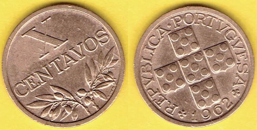 PORTUGALIA 10 Centavos 1962 r.